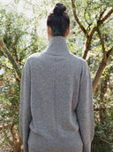 Cashmere High Neck Sweater