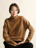 Cashmere High Neck Sweater