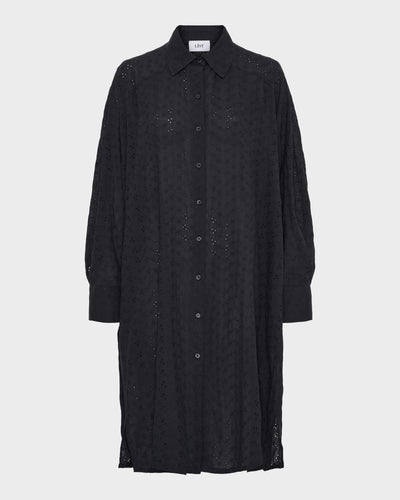 Wide Cuff LS Shirt Dress