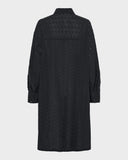 Wide Cuff LS Shirt Dress