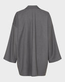 PJ Collar Wool Kimono