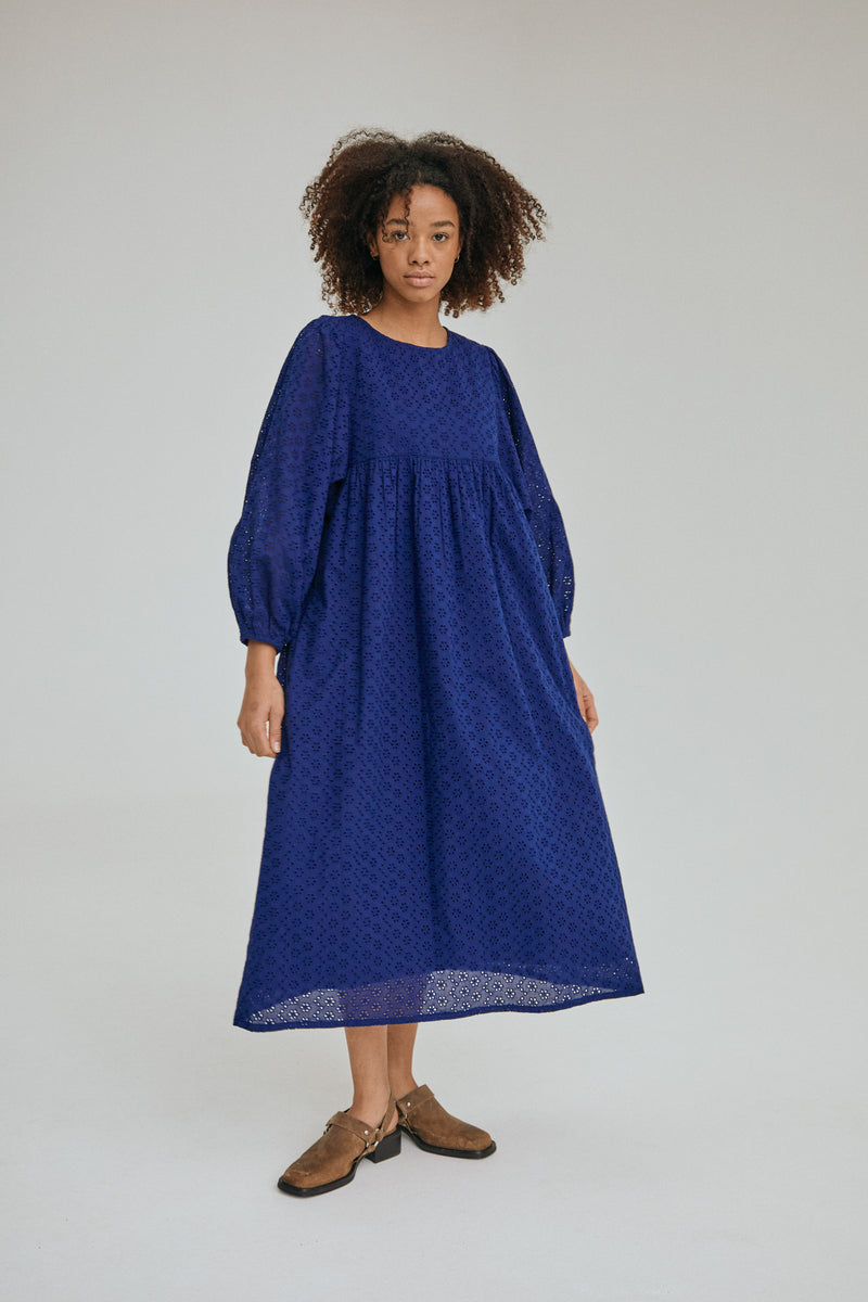 Long LS O-Neck Dress image 2