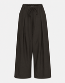 Pleated Wide Leg Wool Pant