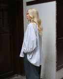 Oversized O-Neck Top