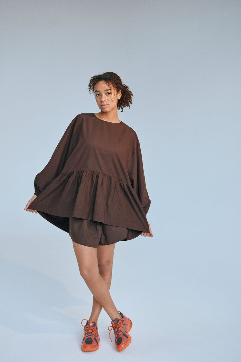 Oversized O-Neck Top image 2