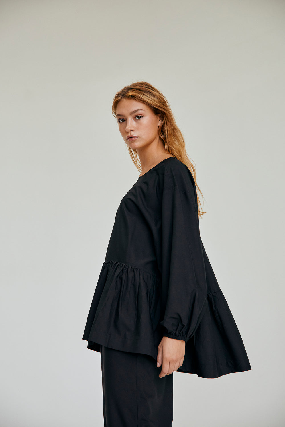 Oversized O-Neck Top image 6