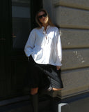 Frill Sleeve Peplum Shirt