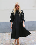 Big Sleeve Long Dress