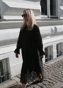 Big Sleeve Long Dress