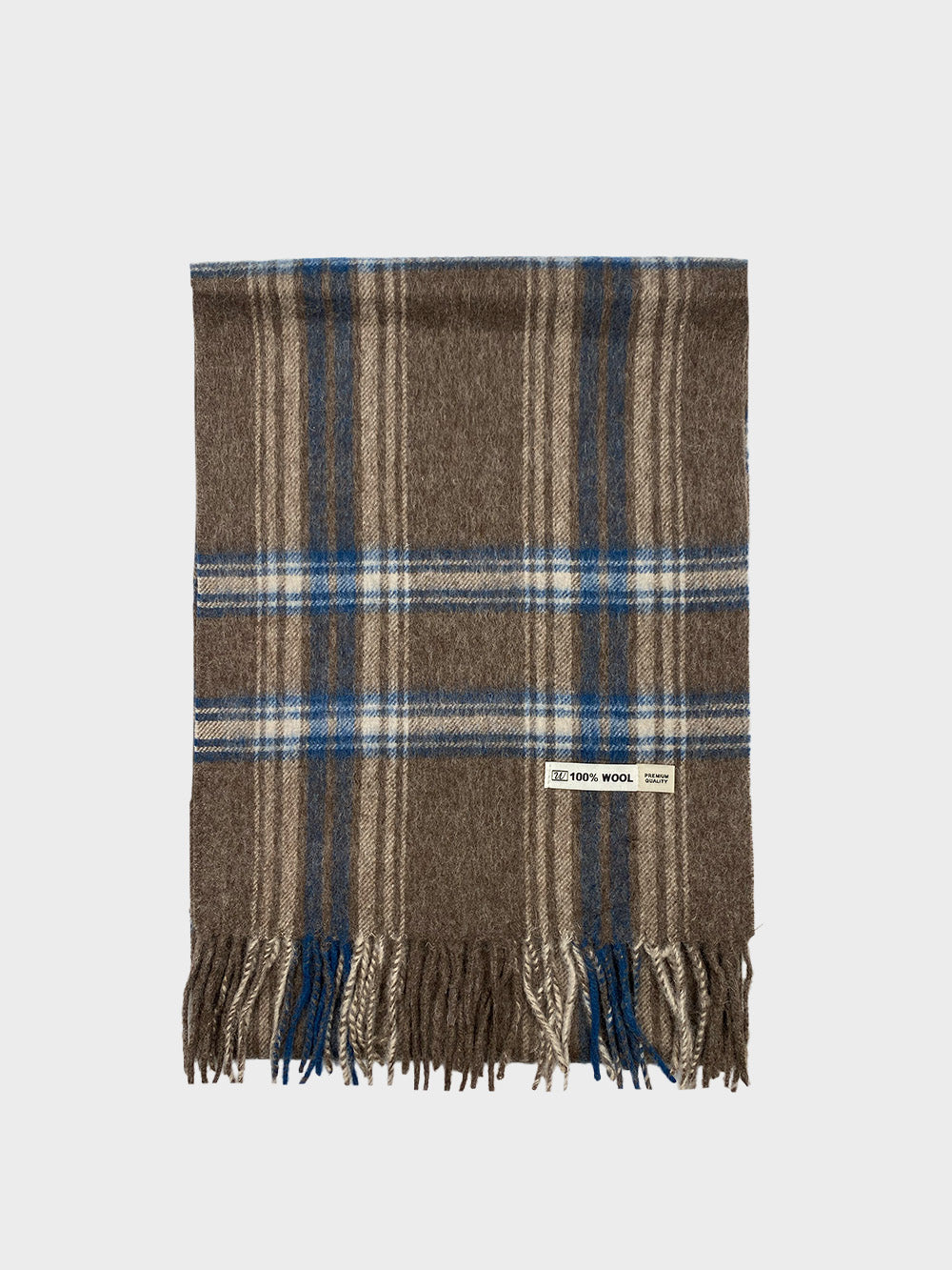 Wool Check Scarf