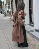 Washed Long Trenchcoat