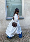 Rounded Satchel Bag