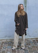 Oversized Low Back Shirt