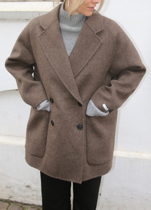 Wool Half Coat