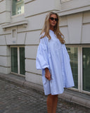 Short Bubble Sleeve Dress