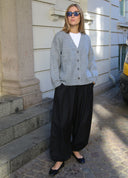 V-Neck Oversized Cardigan