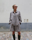 Pleated Wide Shorts