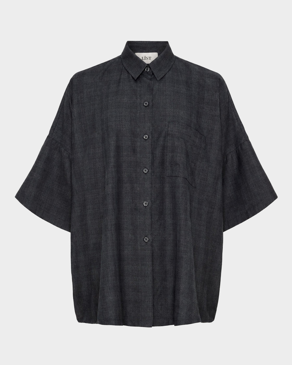 Short Sleeve Wool Shirt