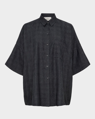 Short Sleeve Wool Shirt
