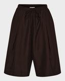 Pleated Wide 3/4 Pant