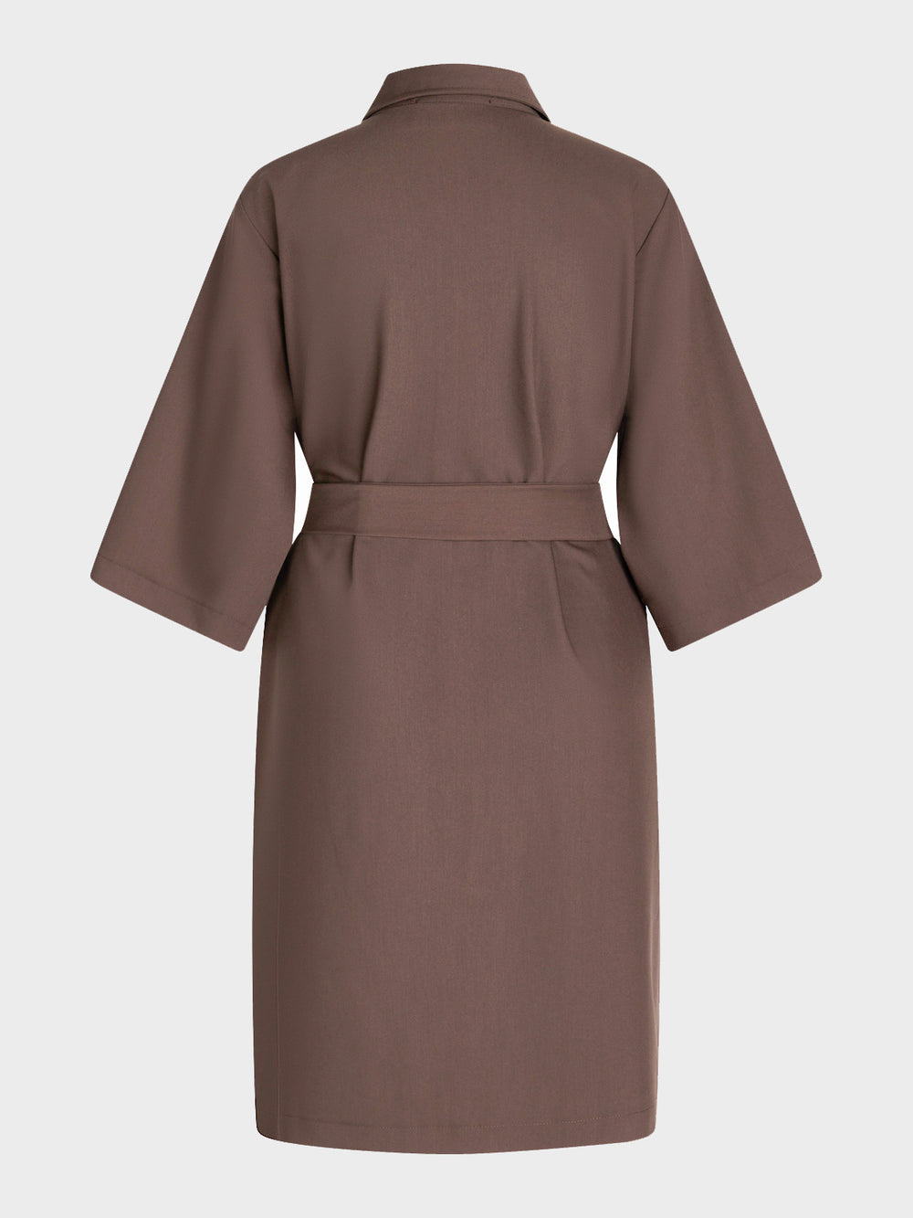 Belted Wide Sleeve Dress image 3