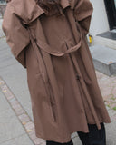 Washed Long Trenchcoat