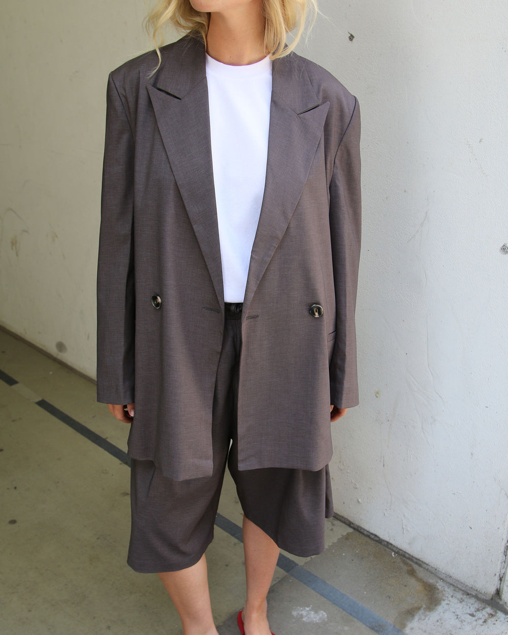 Double Breasted Loosefit Blazer