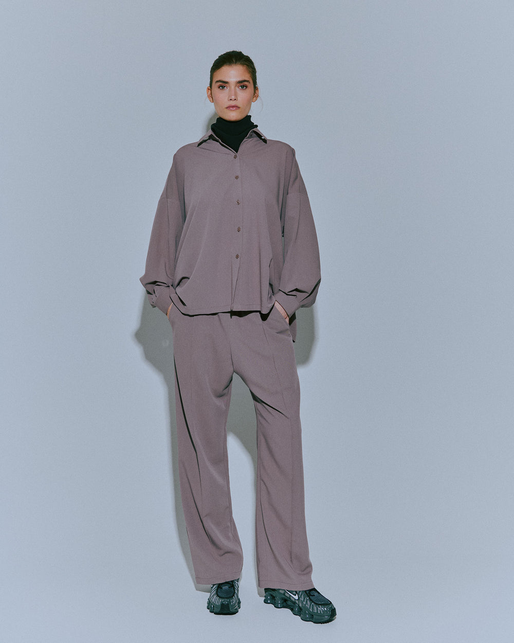 Wide Leg Suit Pant