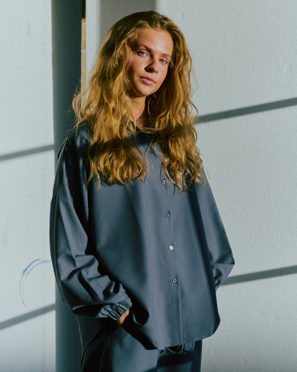 Elastic Cuff Shirt