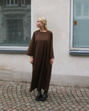 Long Flared Sleeve Dress
