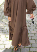 Frill Detail Long Dress