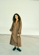Frill Detail Long Dress