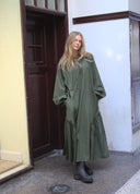 Frill Detail Long Dress