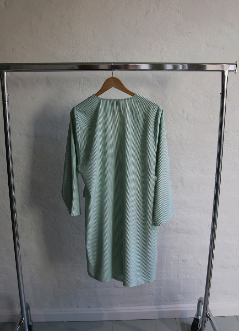 Flared Sleeve Wrap Dress image 4