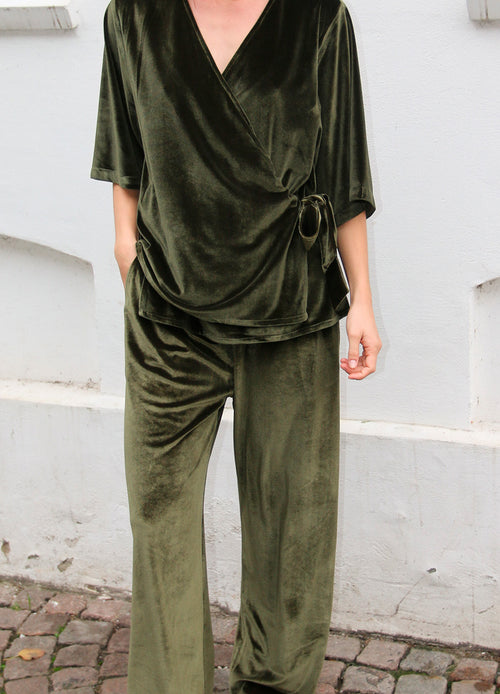 Velvet Straight Leg Pant