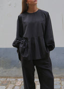 Oversized O-Neck Top