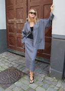 PJ Collar Kimono