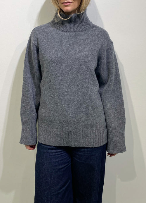 High Neck Knit