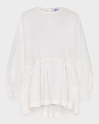 Oversized O-Neck Top