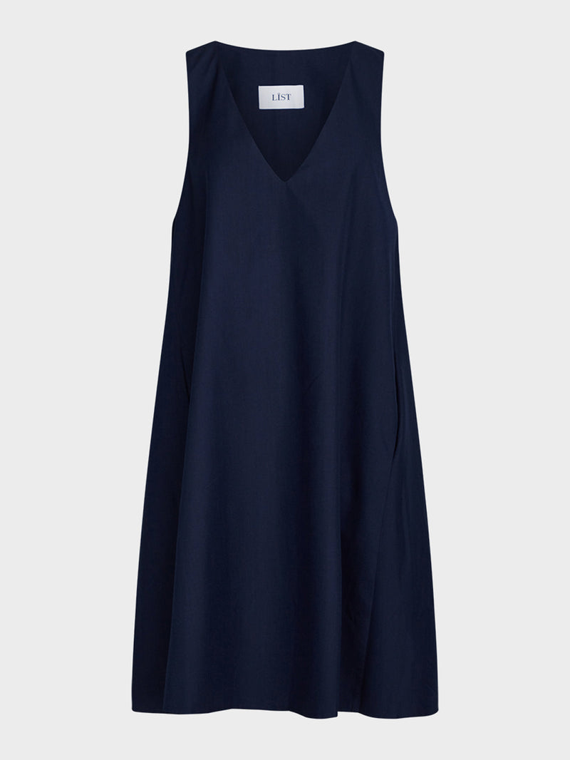 Short SL V Neck Dress image 1