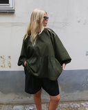 Oversized O-Neck Top