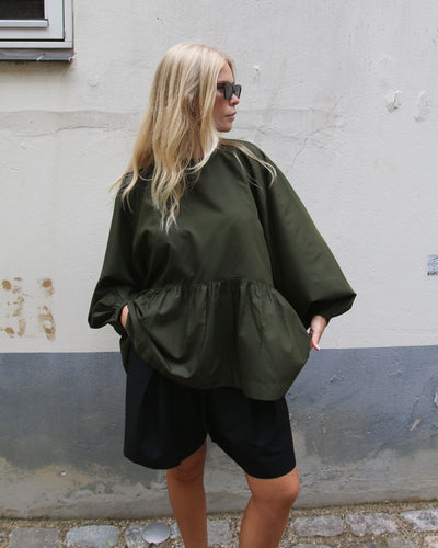Oversized O-Neck Top