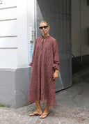 Big Sleeve Long Dress