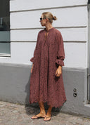 Big Sleeve Long Dress