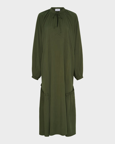 Frill Detail Long Dress