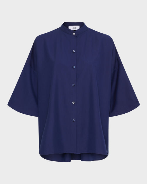 Oversized Mandarin Shirt