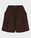 Pleated Wide Shorts