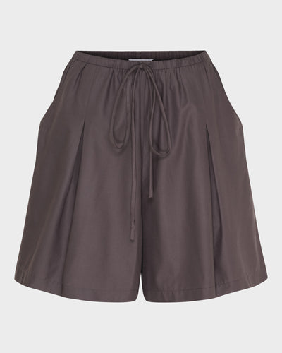 Pleated Wide Shorts