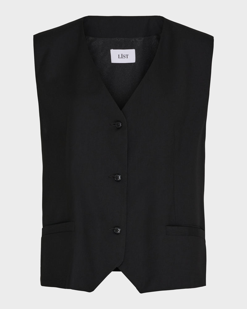 Loose Fit Tux Vest image 1