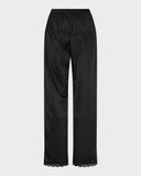 Straight Leg Lace Silk Pant